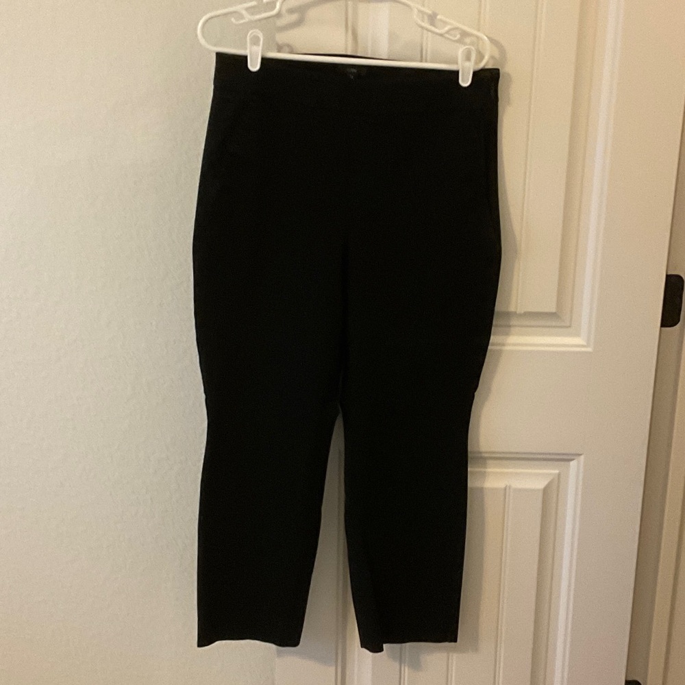 J. Crew Black Ankle Pants